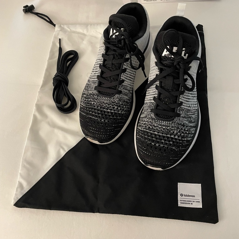 LuLu Lemon APL athletic shoes. Worn once. Size 7. Paid $180 including tax.